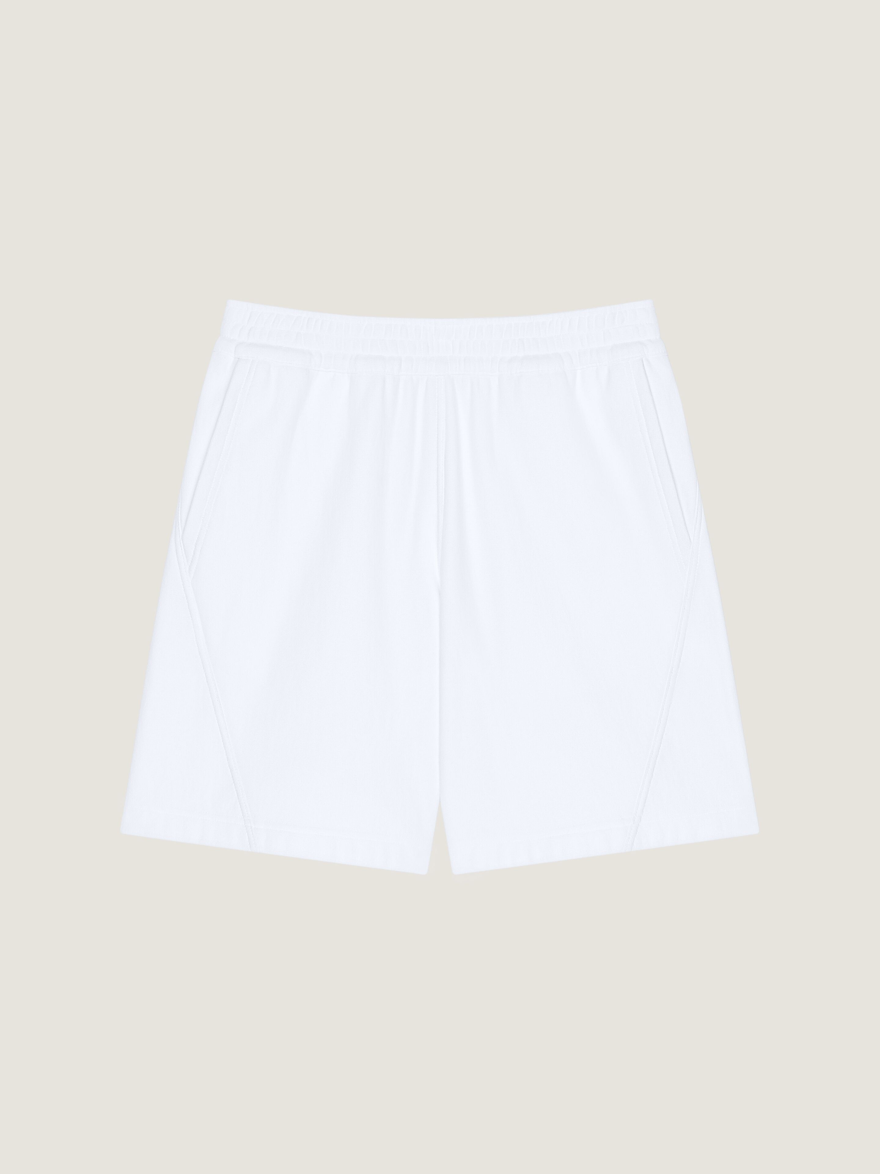 Couture Seam bermuda shorts in fleece